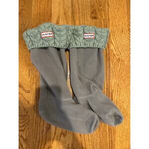 Hunter boot grey inserts size medium
